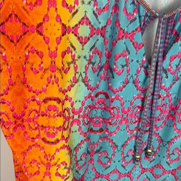 Nanette Lepore Swim Multicoloured Patterned Cover-up - Picture 5 of 9